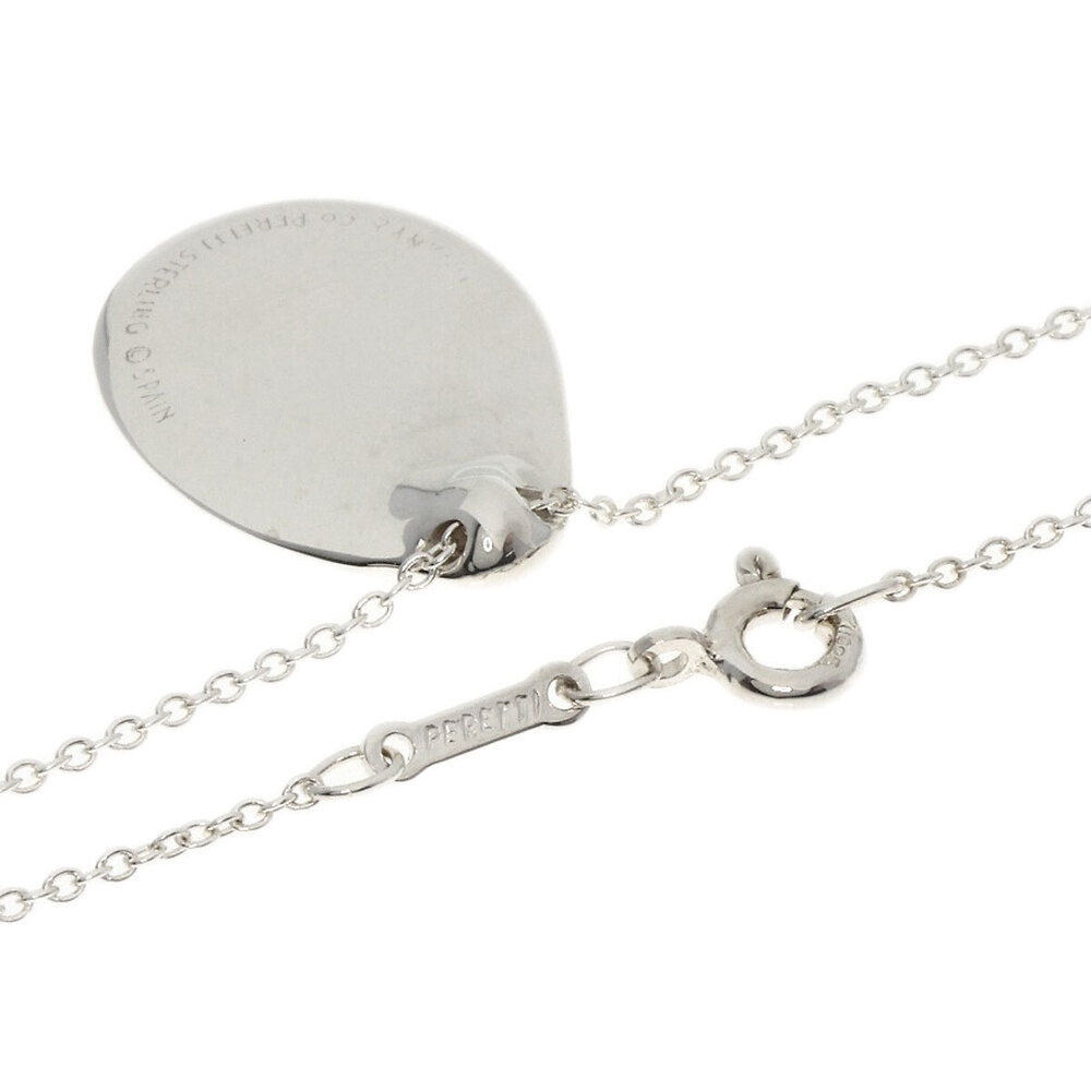 Tiffany Co Madonna Necklace Silver